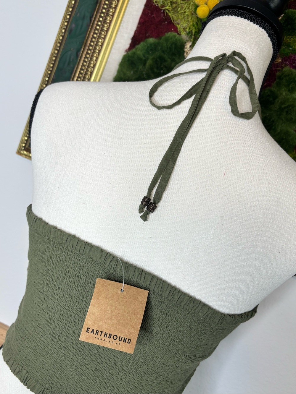NWT Earthbound Halter Crop Top - Picture 7 of 8
